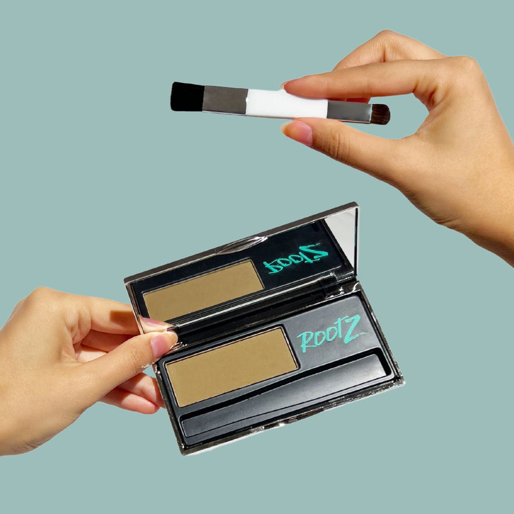 RootZ compact and brush #colour_blonde