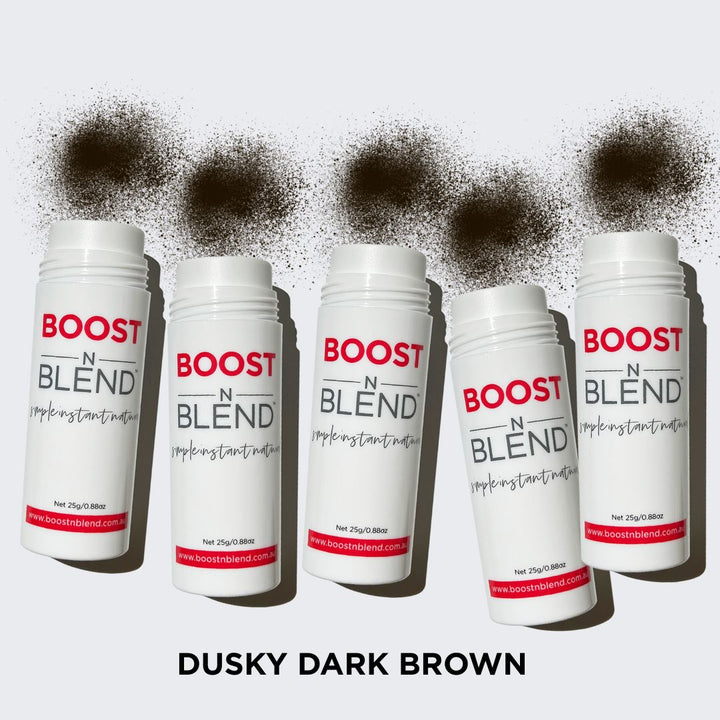 Boost N Blend bulk pack #colour_dusky-dark-brown