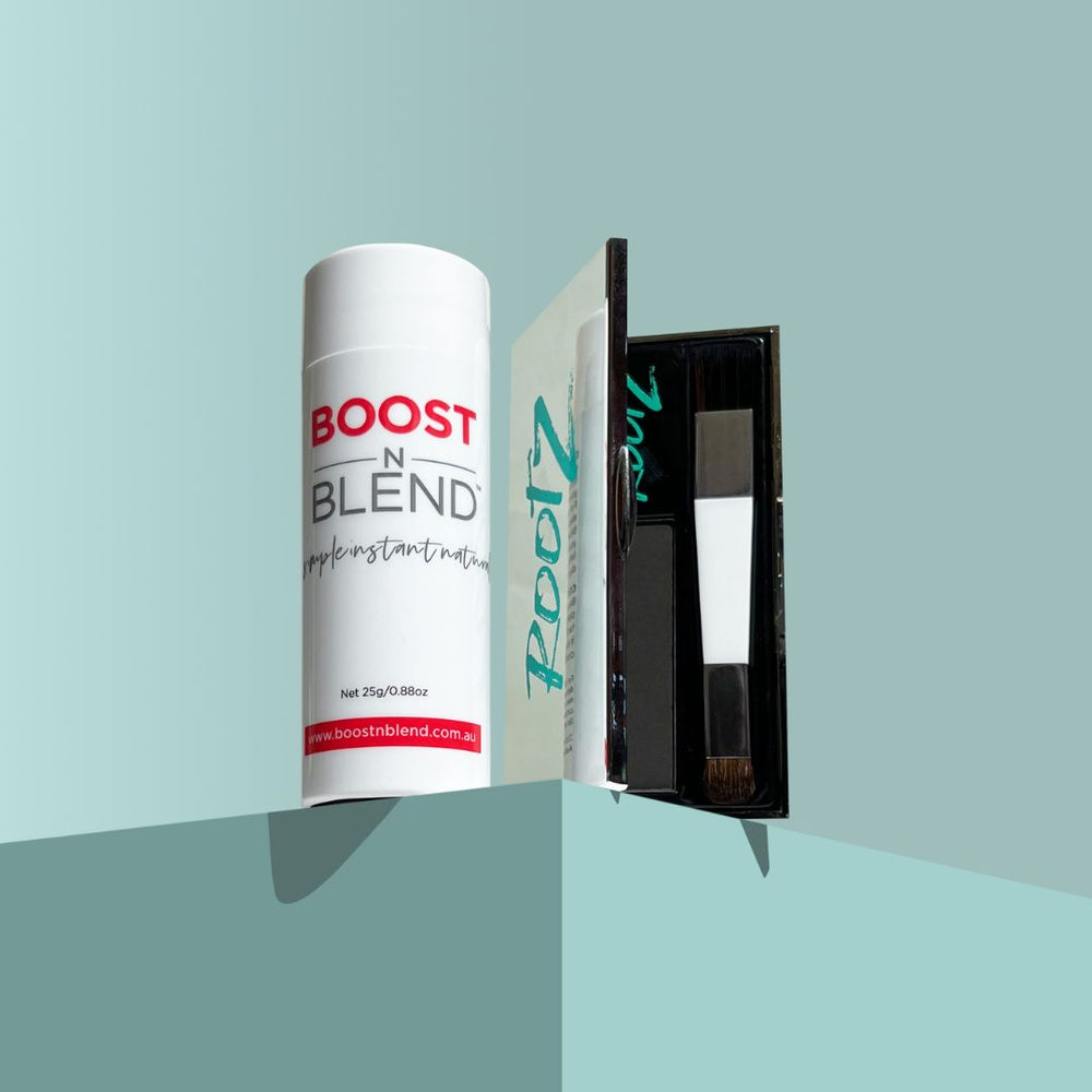 Boost N Blend fibres and RootZ on shelf