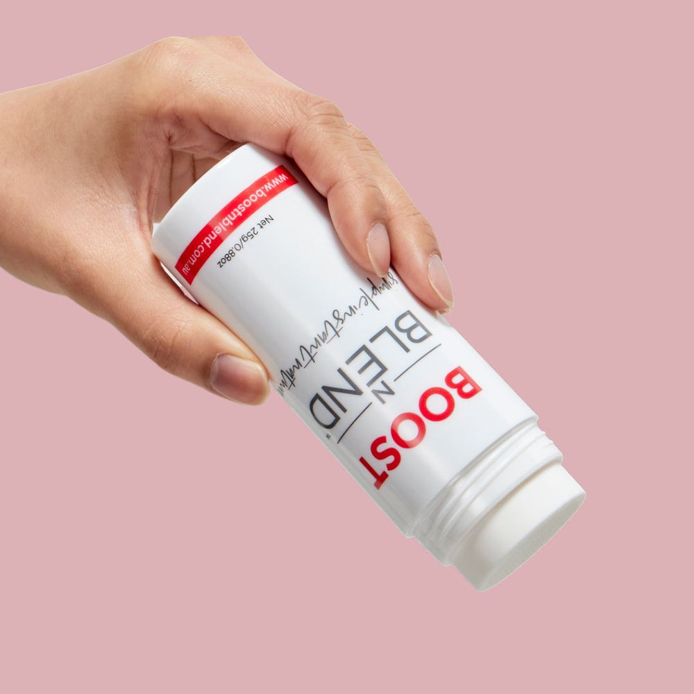 Boost N Blend bottle #colour_dusky-dark-brown