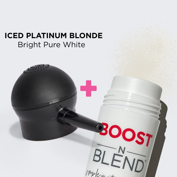 Boost N Blend with Applicator #colour_iced-platinum-blonde