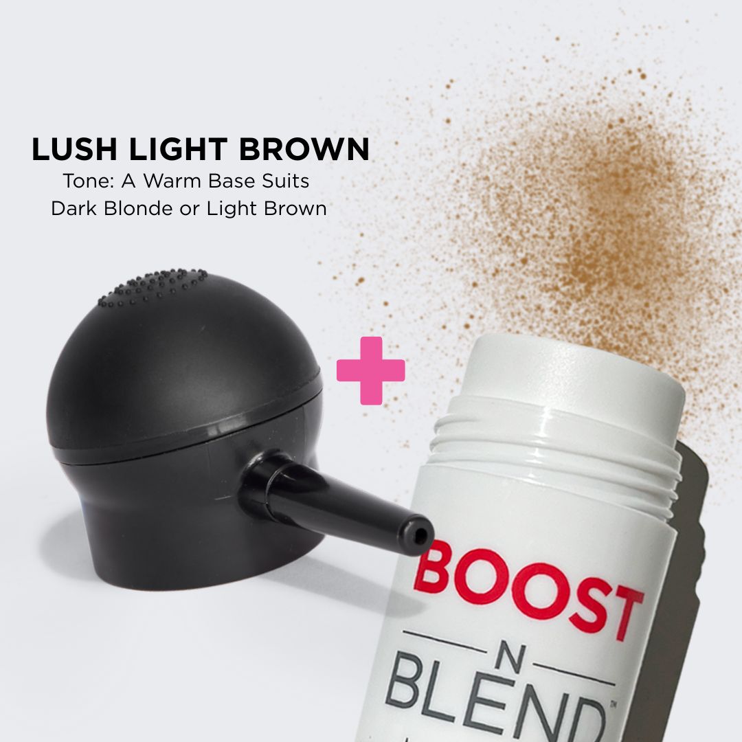 Boost N Blend with Applicator #colour_lush-light-brown