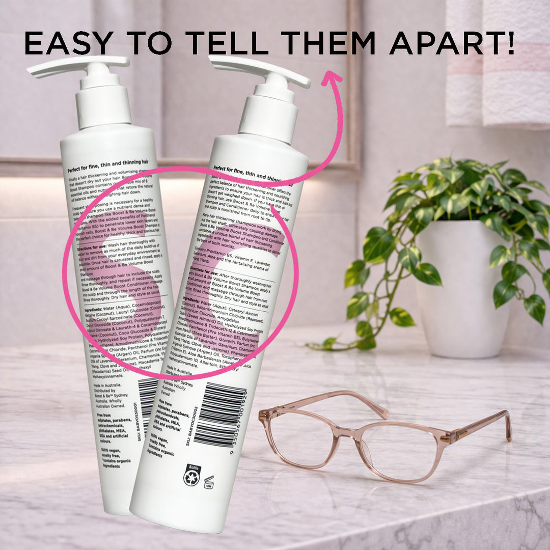 Volume Boost Shampoo and Conditioner