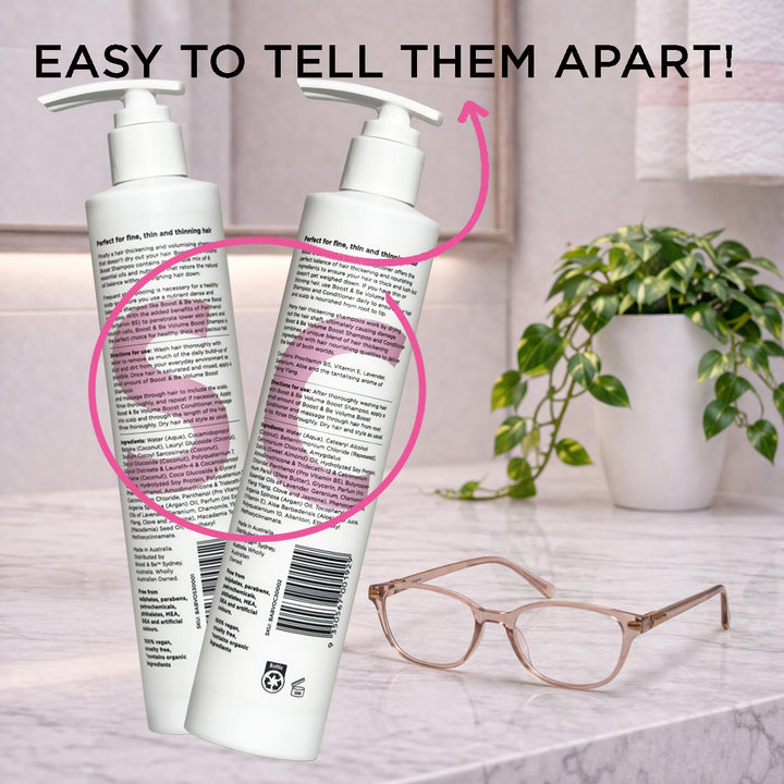 Volume Boost Shampoo and Conditioner