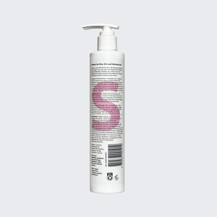 Boost & Be Volume Shampoo Back Shot