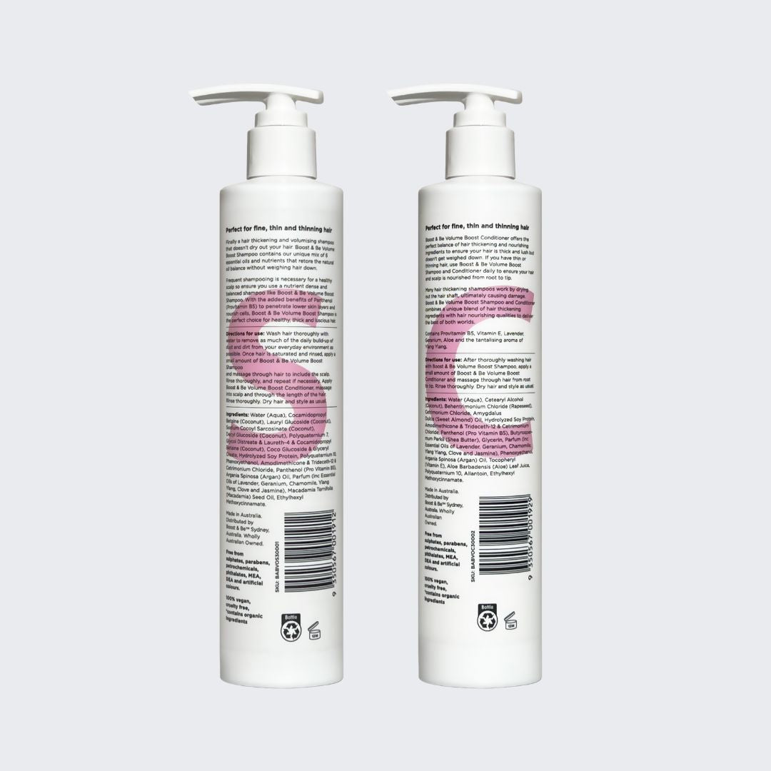 Volume Boost Shampoo and Conditioner