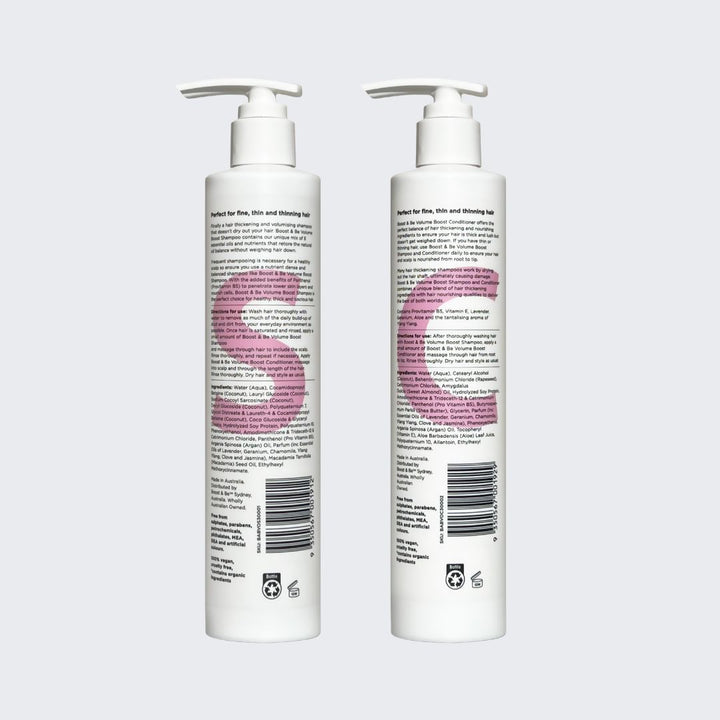Volume Boost Shampoo and Conditioner