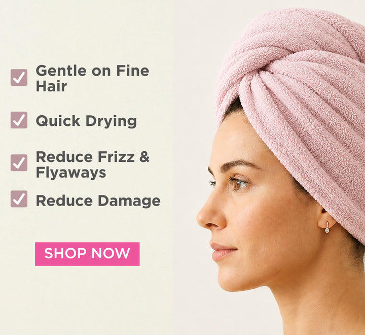 quick dry towel pink